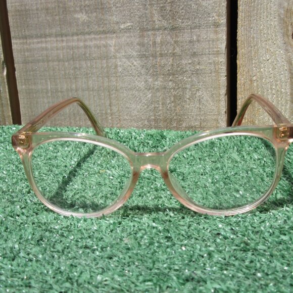 Coach Transparent Pink Eyeglass Frames ONLY 6138 w/ Case 5668